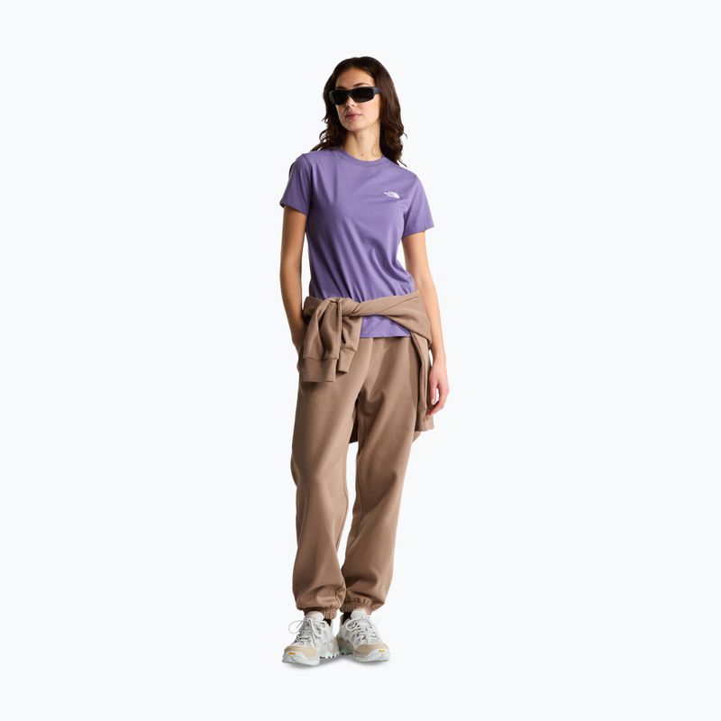 Dámské tričko The North Face Evolution Simple Dome Slim SS grounded plum 2