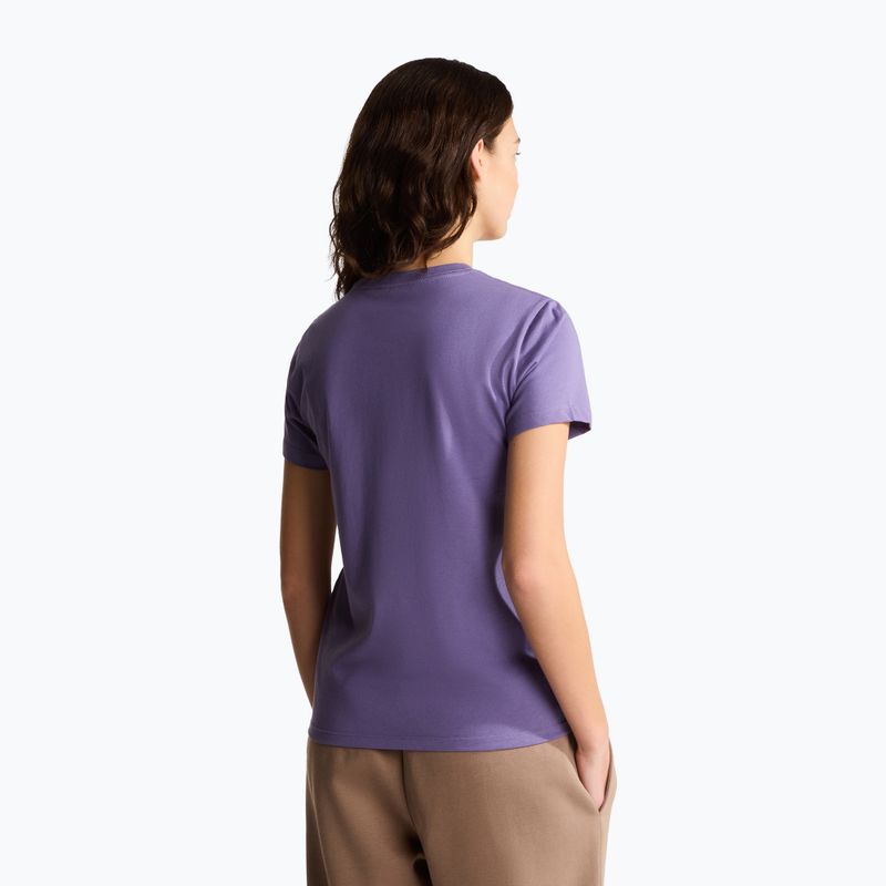 Dámské tričko The North Face Evolution Simple Dome Slim SS grounded plum 3
