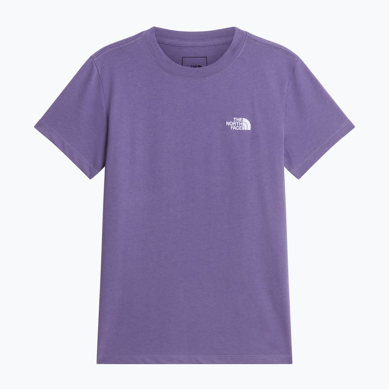 Dámské tričko The North Face Evolution Simple Dome Slim SS grounded plum 4
