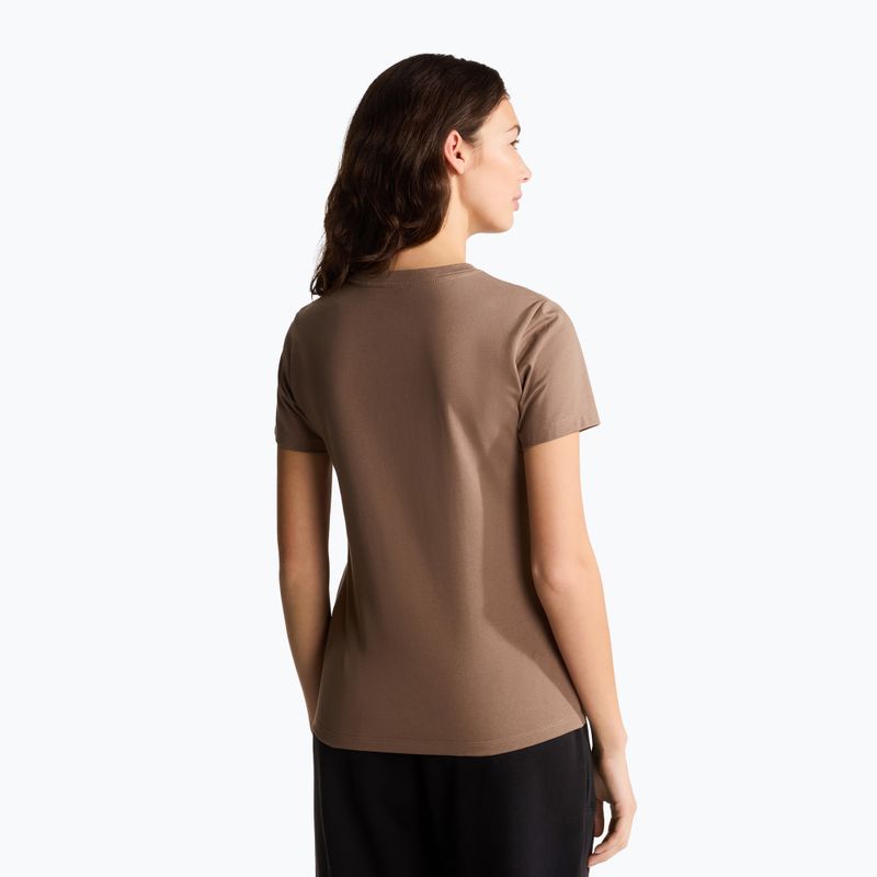 Dámské tričko The North Face Evolution Simple Dome Slim SS garnet 3