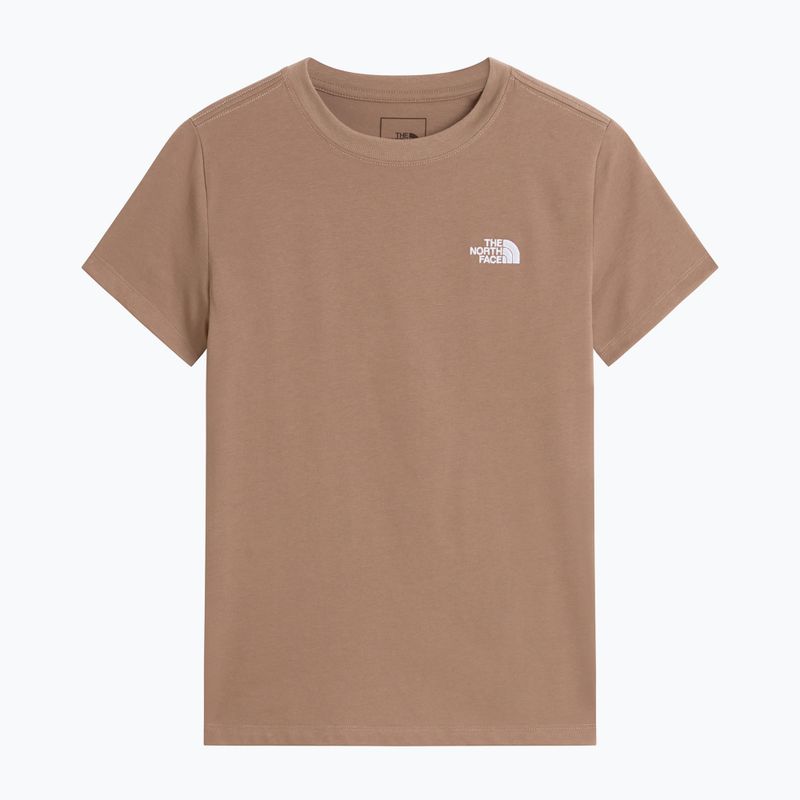 Dámské tričko The North Face Evolution Simple Dome Slim SS garnet 4