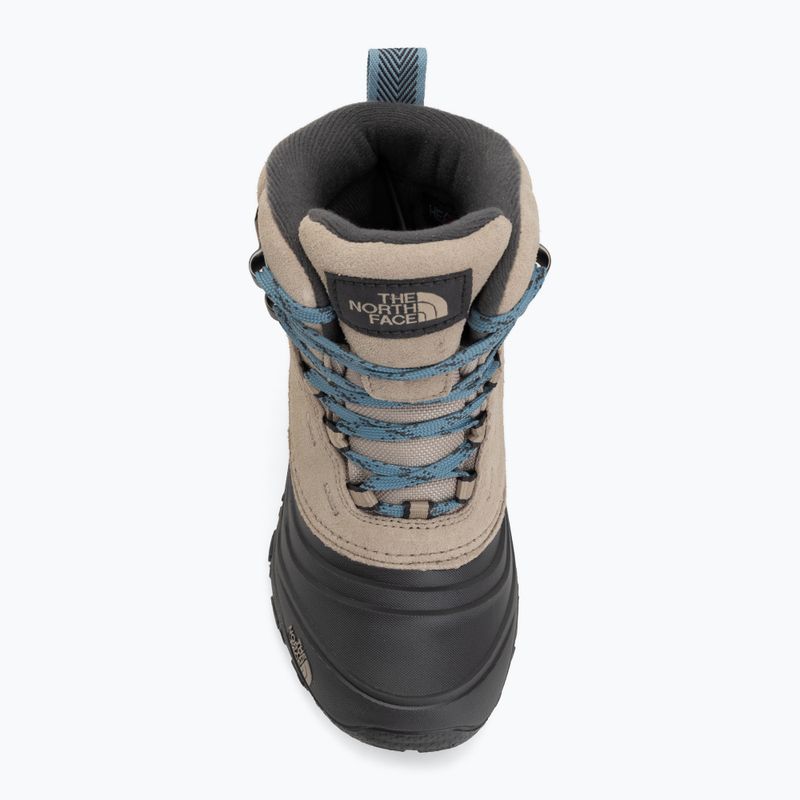 Dětské sněhule The North Face Chilkat V Lace Wp timeless taupe/pale teal 5
