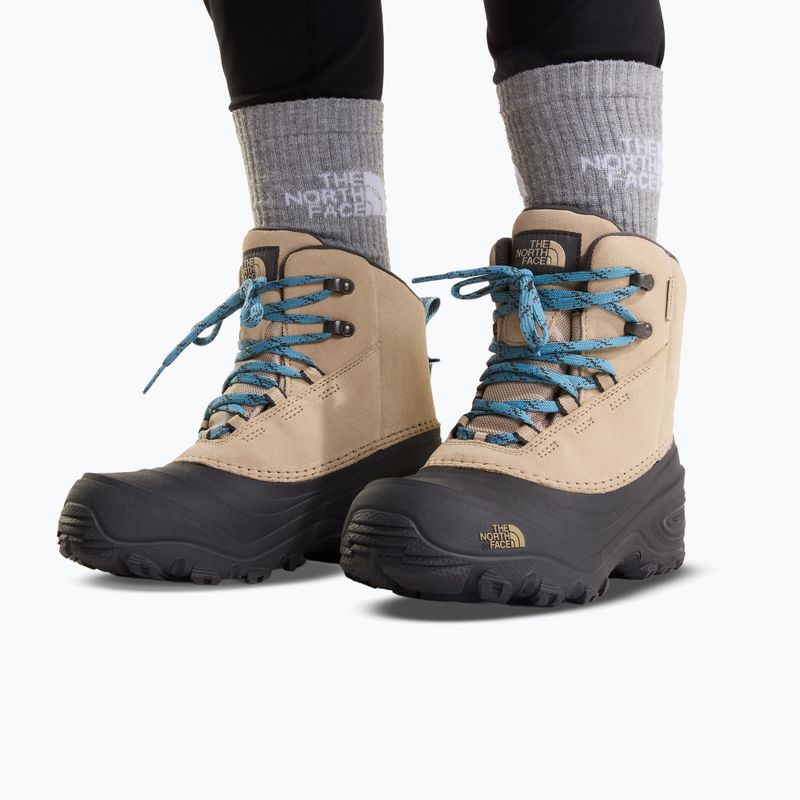 Dětské sněhule The North Face Chilkat V Lace Wp timeless taupe/pale teal 5