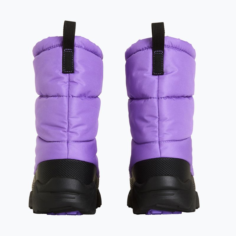 Dětské sněhule The North Face Nse Traction Bootie Wp elevation purple/tnf black 2