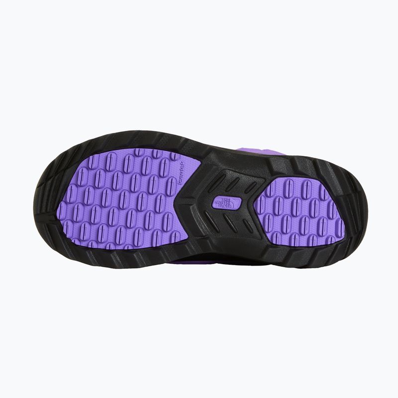 Dětské sněhule The North Face Nse Traction Bootie Wp elevation purple/tnf black 3