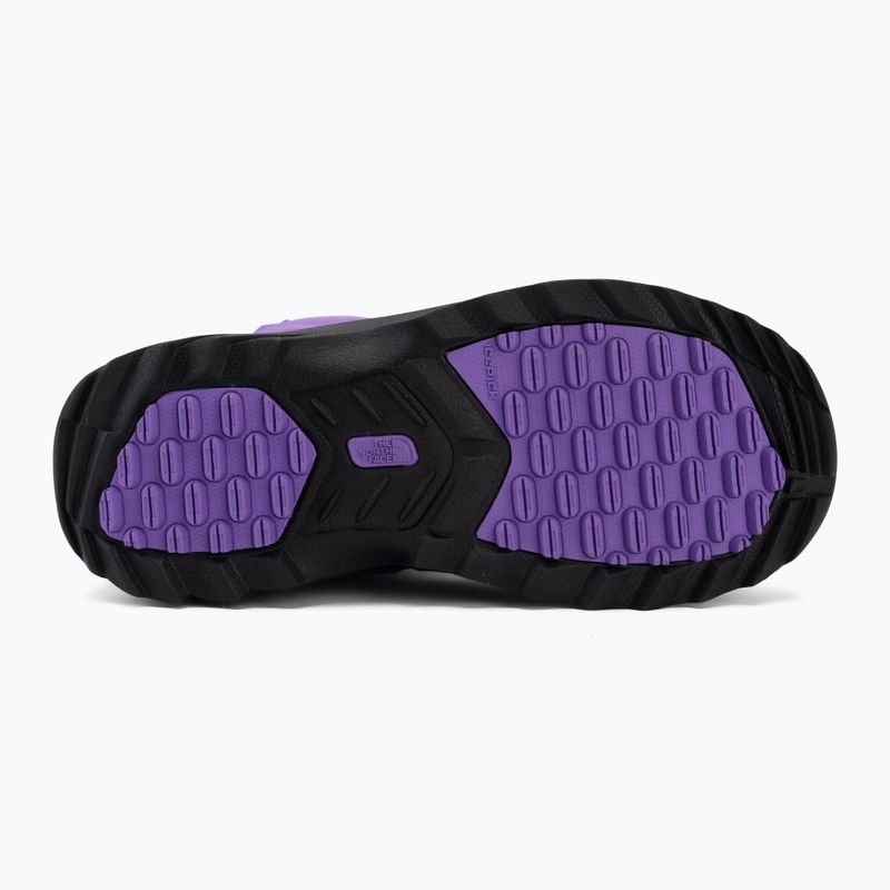 Dětské sněhule The North Face Nse Traction Bootie Wp elevation purple/tnf black 4
