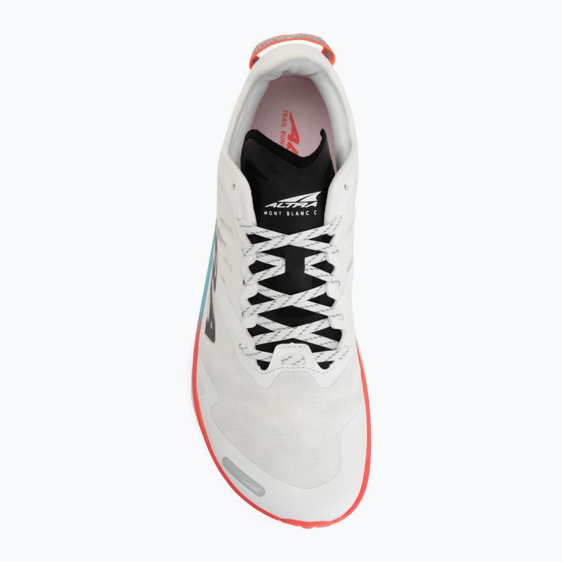 Pánské běžecké boty Altra Mont Blanc Carbon white/black/firey coral 5
