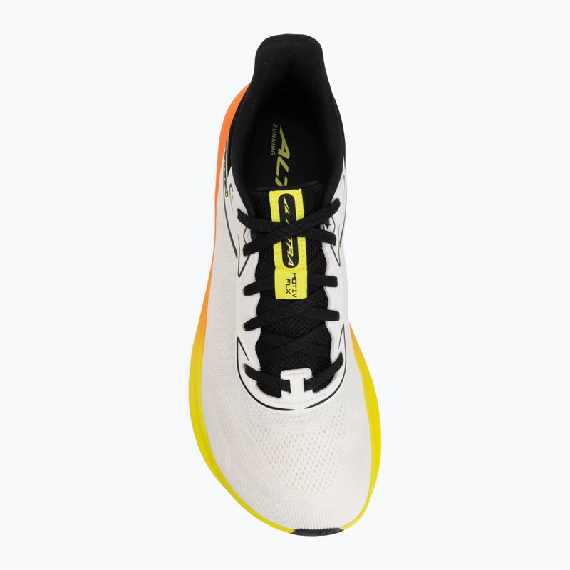 Pánské běžecké boty Altra Motiv FLX white/black/safety yellow 5