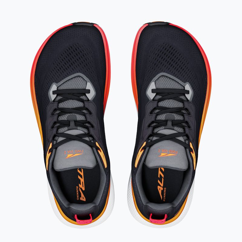 Pánské běžecké boty Altra FWD Via 2 black/orange pop/coral 3