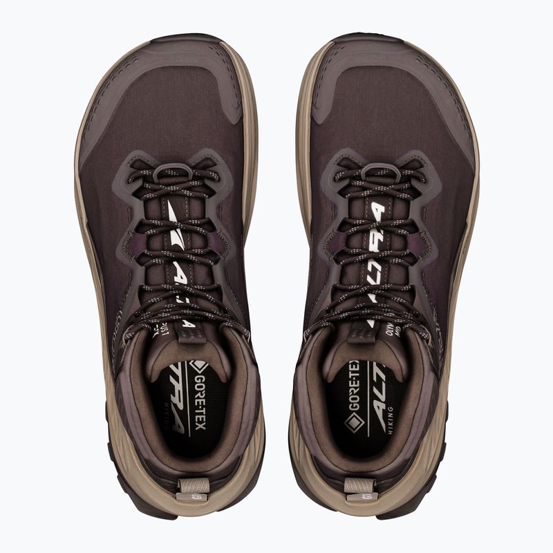 Pánské běžecké boty Altra Olympus 7 Mid GTX chocolate brown/brown 3