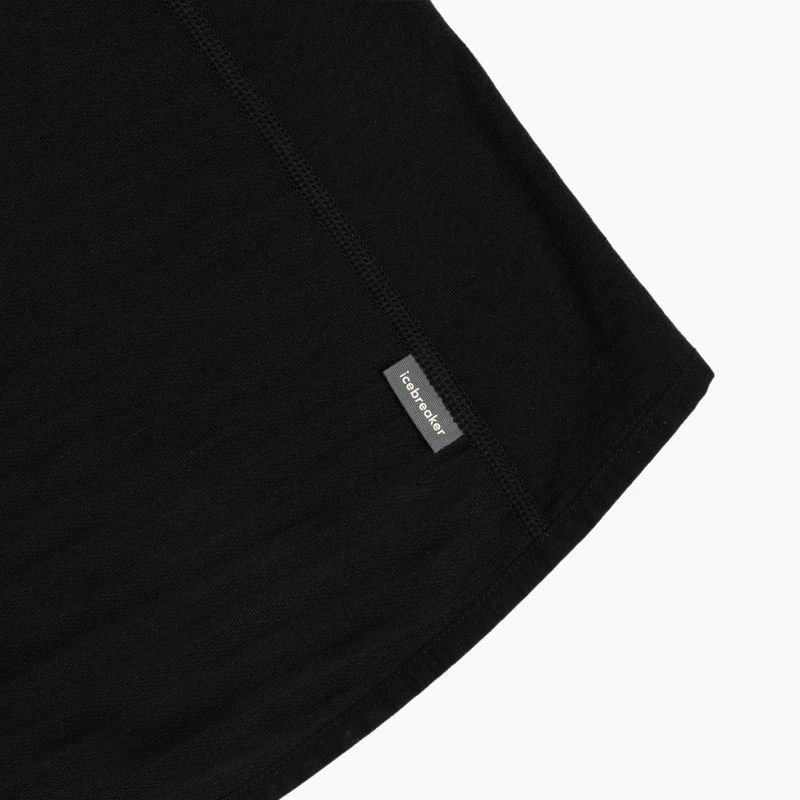 Dámská trekingová mikina Icebreaker Merino 300 Realfleece Descender Zip Hoodie black 3
