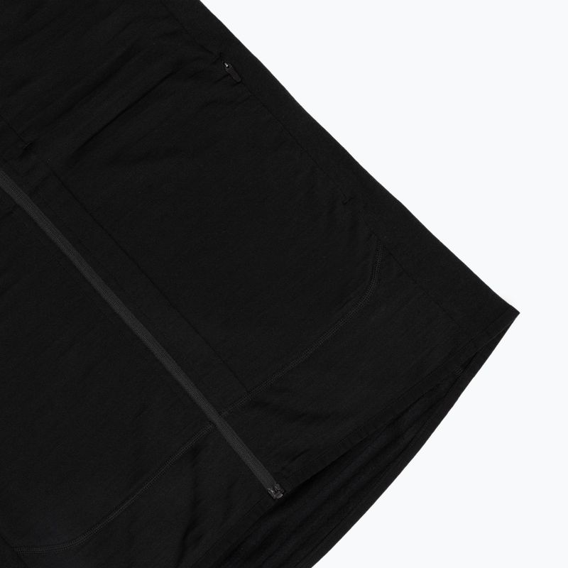 Dámská trekingová mikina Icebreaker Merino 300 Realfleece Descender Zip Hoodie black 5