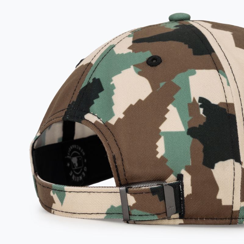 Kšiltovka 47 Brand Detroit Tigers Digital Star CLEAN UP brown 4