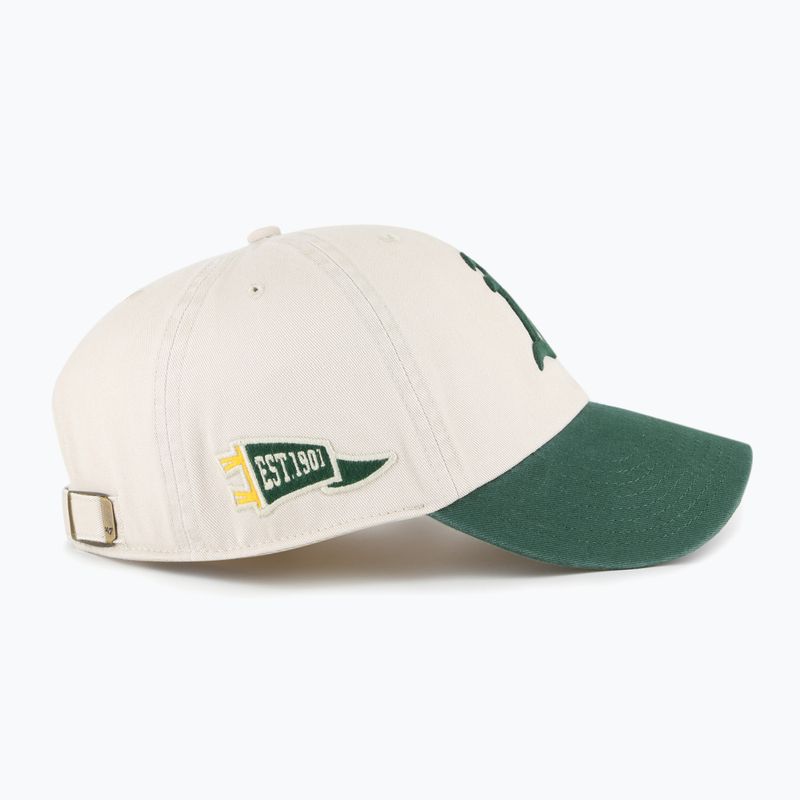 Kšiltovka 47 Brand MLB Oaklands Athletics Grand Stand CLEAN UP bone 3