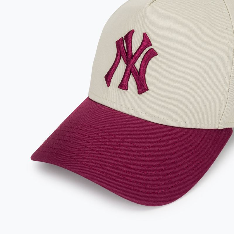 Kšiltovka New Era WS Patch Eframe New York Yankees light beige 3