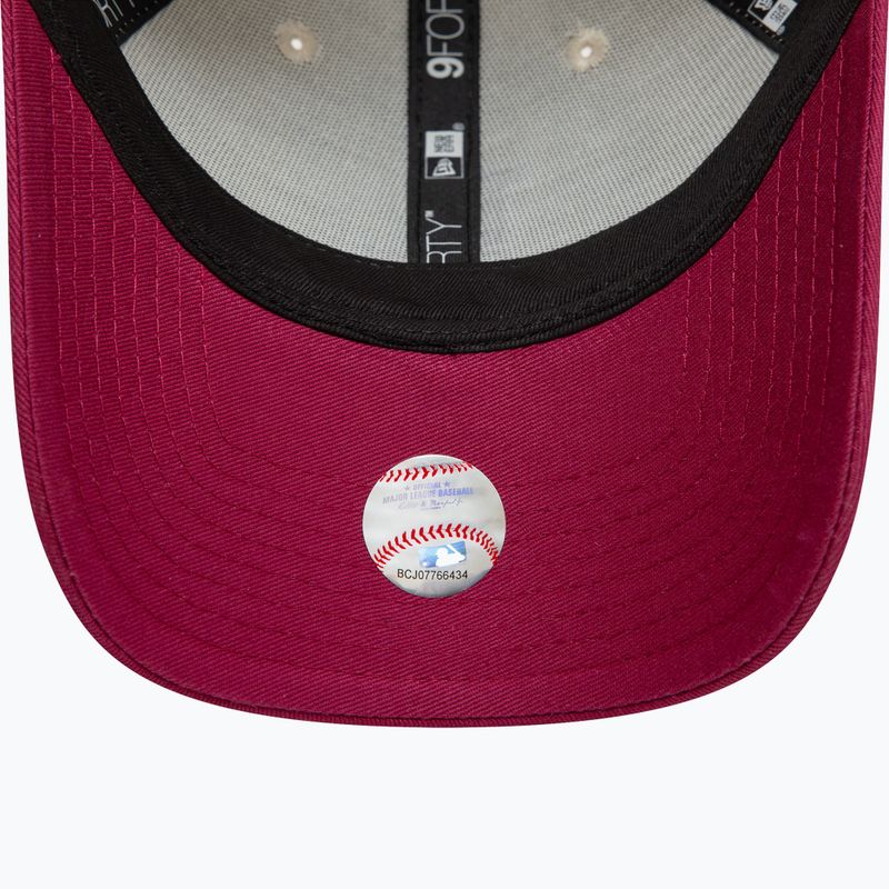 Kšiltovka  New Era WS Patch 9Forty Los Angeles Dodgers light beige 6