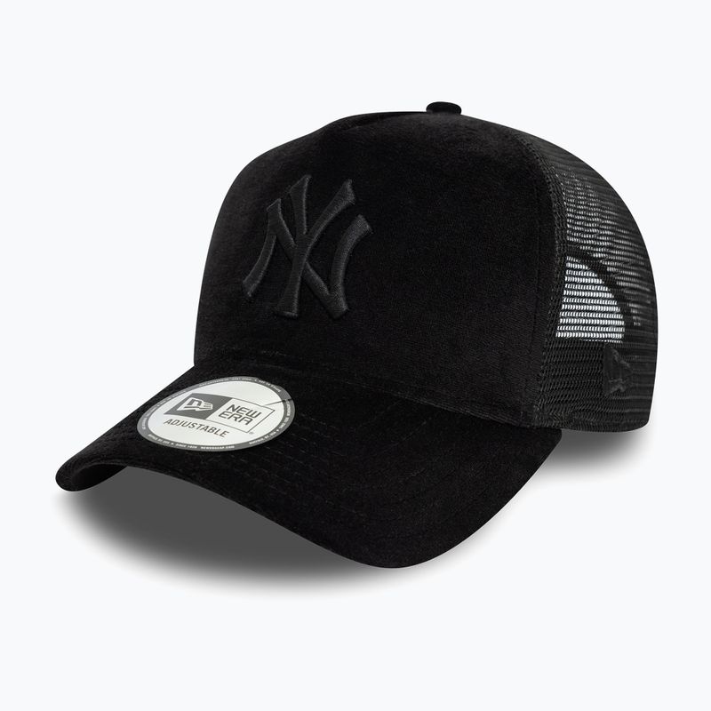 Kšiltovka  New Era Diamante Velour Trucker New York Yankees black 2