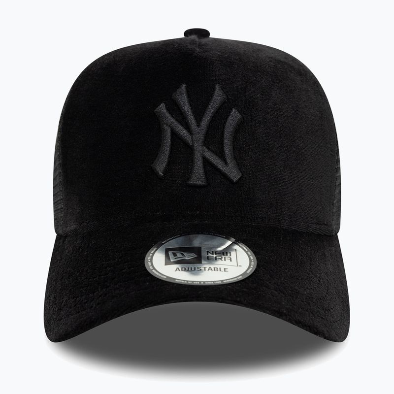 Kšiltovka  New Era Diamante Velour Trucker New York Yankees black 3