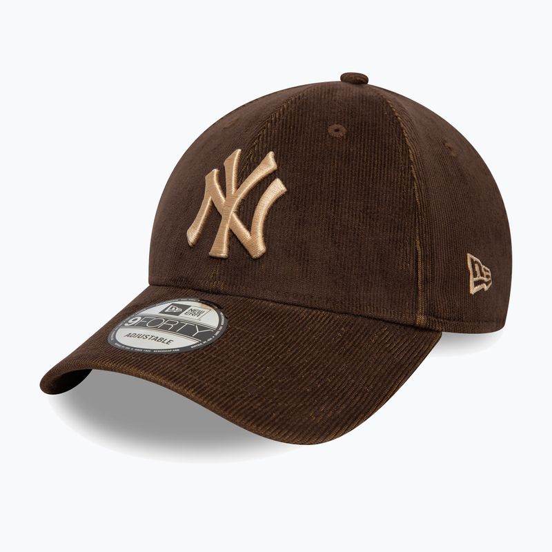 Kšiltovka  New Era Two Tone Cord 9Forty New York Yankees dark brown 2