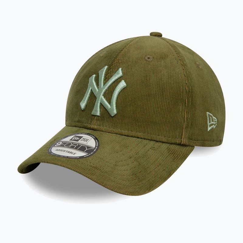 Kšiltovka  New Era Two Tone Cord 9Forty New York Yankees dark green 3