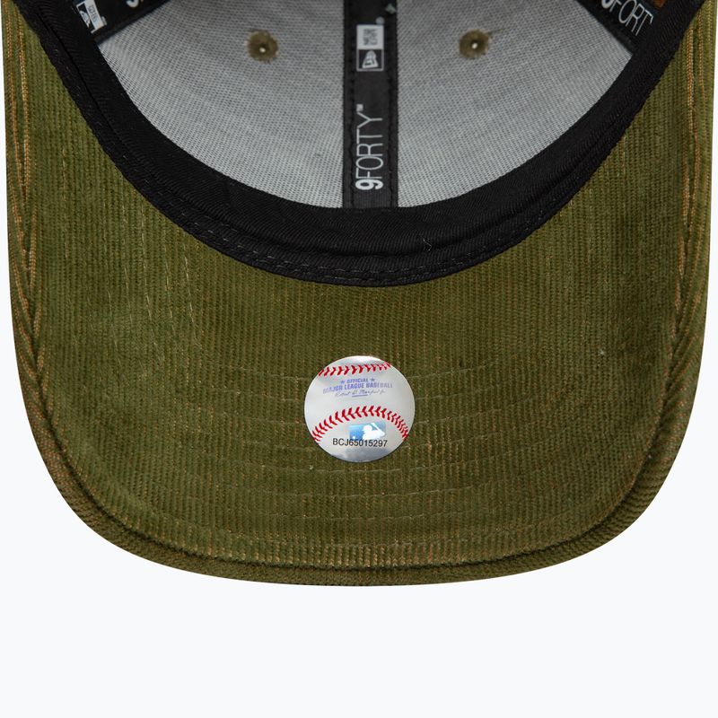 Kšiltovka  New Era Two Tone Cord 9Forty New York Yankees dark green 5