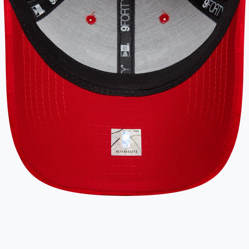 Kšiltovka  New Era Tonal Check 9Forty Chicago Bulls red 5