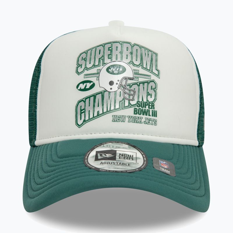 Kšiltovka  New Era Superbowl Trucker New York Jets green med 3