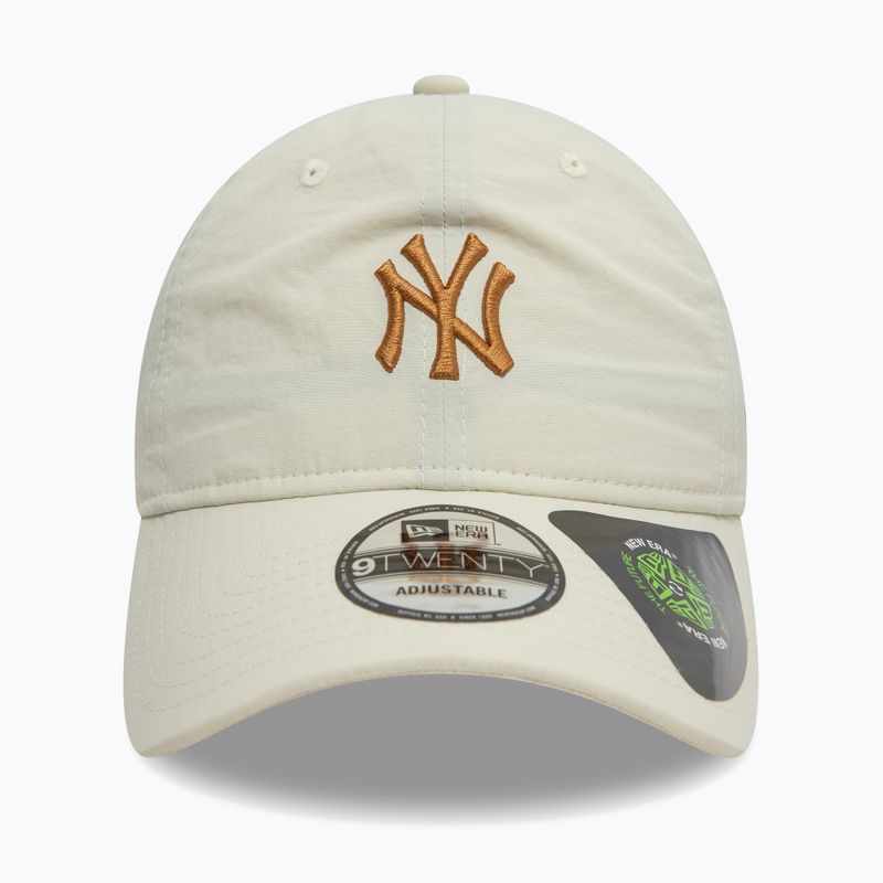 Kšiltovka  New Era Recycled 920 New York Yankees light beige 2
