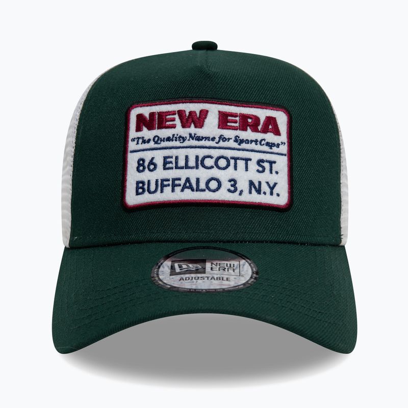 Kšiltovka  New Era NE Vintage Trucker dark green 2