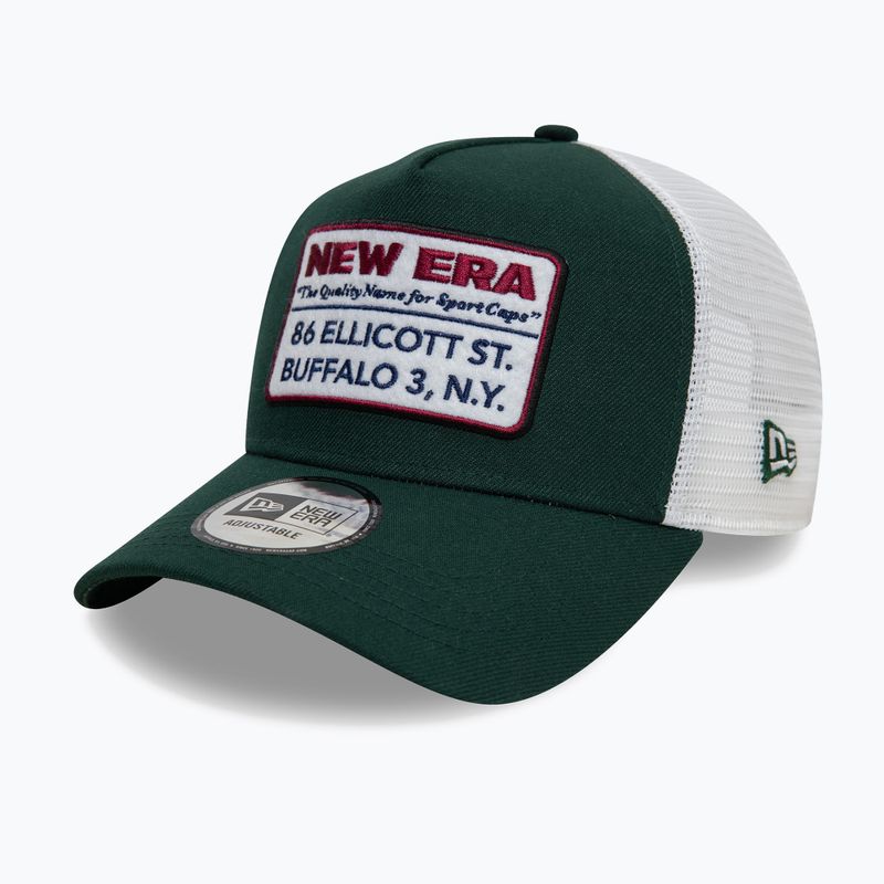 Kšiltovka  New Era NE Vintage Trucker dark green 3