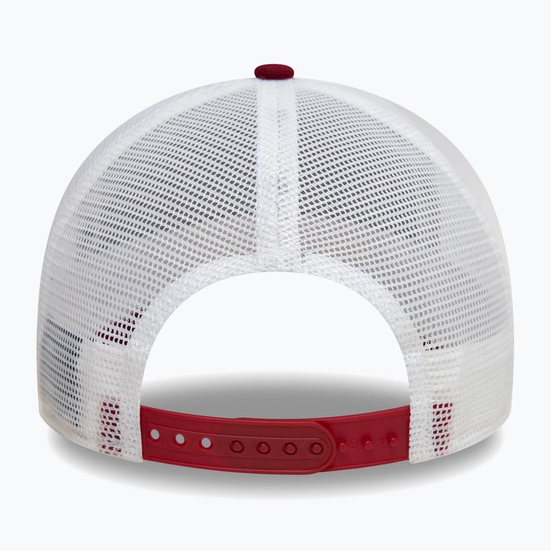 Kšiltovka  New Era NE Vintage Trucker dark red 4