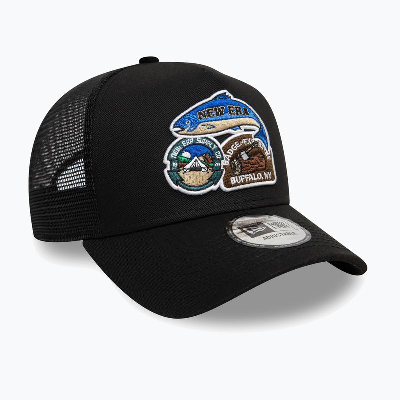 Kšiltovka  New Era NE Outdoor Patch Trucker black