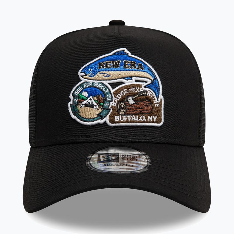 Kšiltovka  New Era NE Outdoor Patch Trucker black 2
