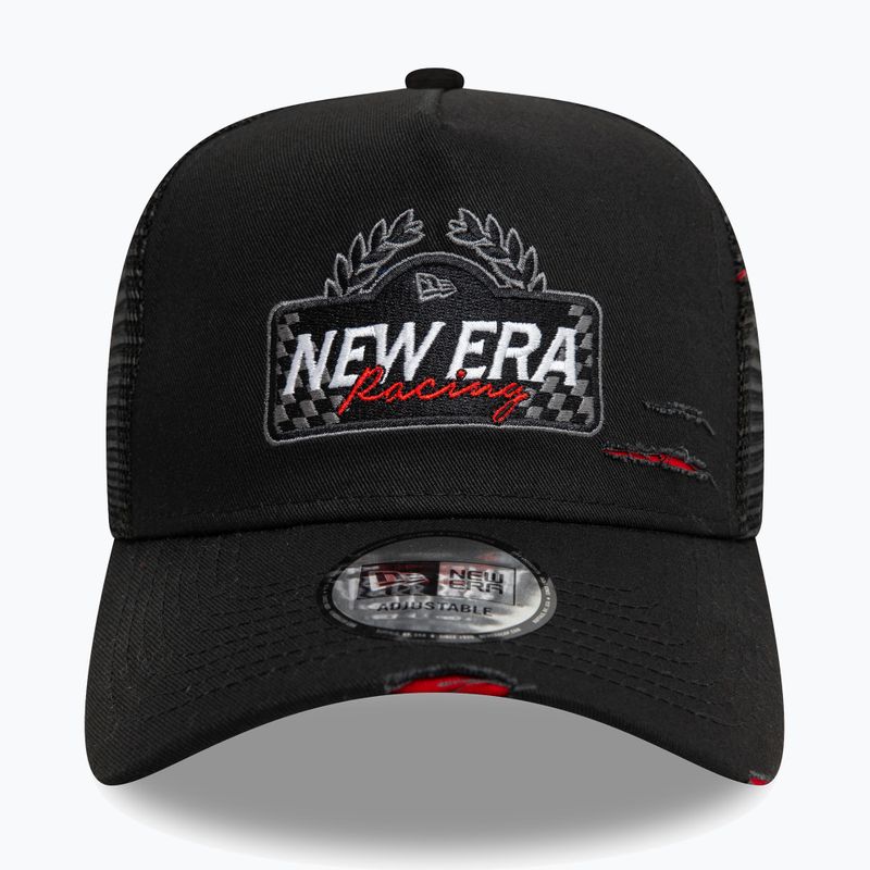Kšiltovka New Era NE Motorsport Trucker black 3