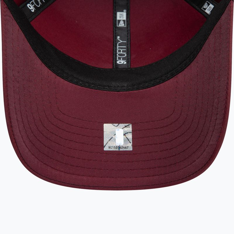 Kšiltovka  New Era NBA Tech 9Forty Maiami Heat dark red 5