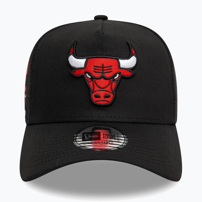 Kšiltovka  New Era NBA Patch Eframe Chicago Bulls black 2