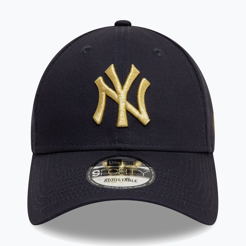 Kšiltovka New Era Metallic 9Forty New York Yankees navy 2