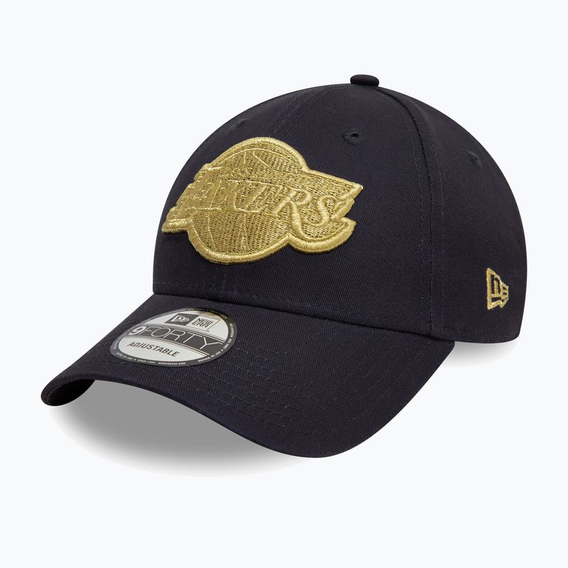 Kšiltovka  New Era Metallic 9Forty Los Angeles Lakers navy 3