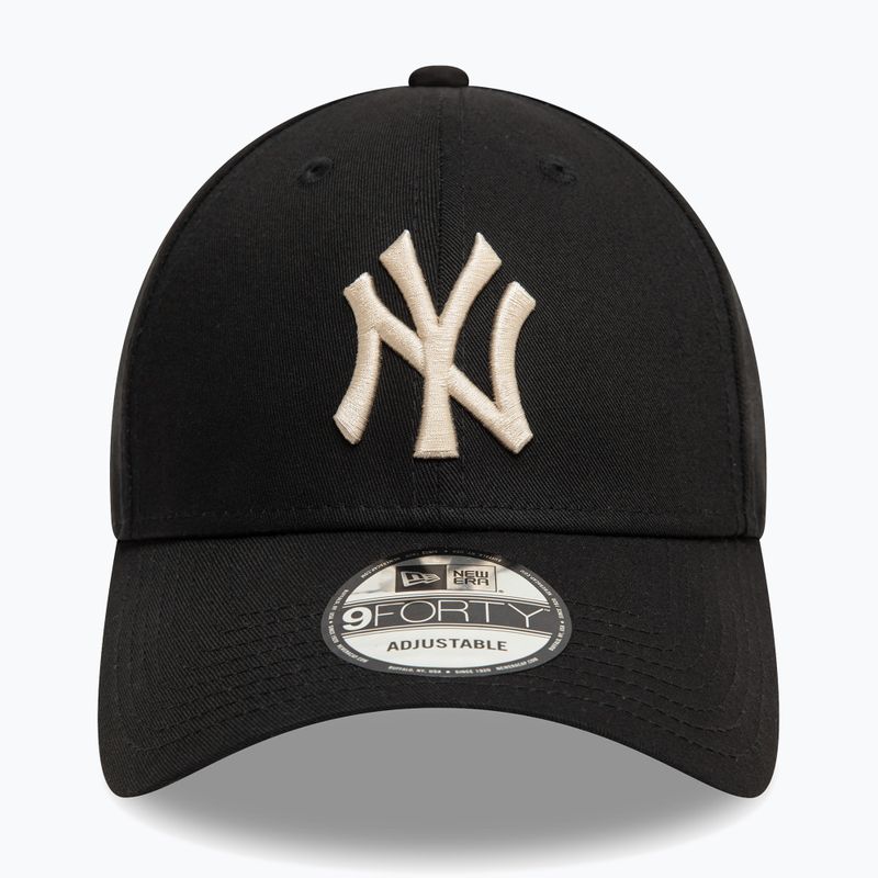 Kšiltovka  New Era League Essential 9Forty New York Yankees black 2