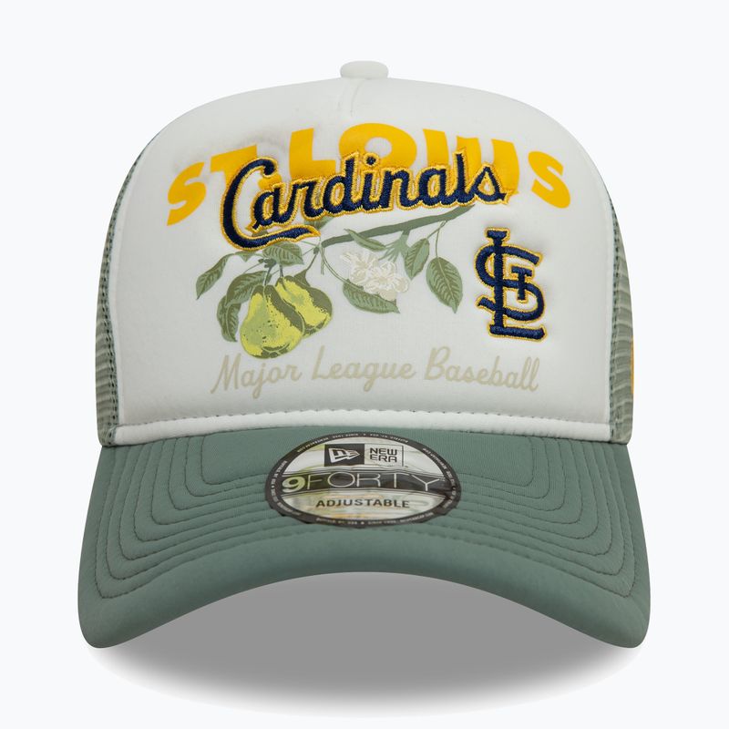 Kšiltovka  New Era Fruit Graphics Trucker ST. Louis Cardinals green pastel 2