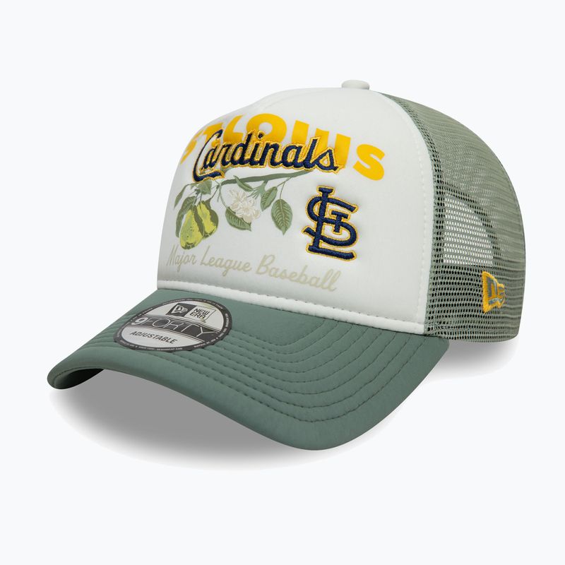Kšiltovka  New Era Fruit Graphics Trucker ST. Louis Cardinals green pastel 3