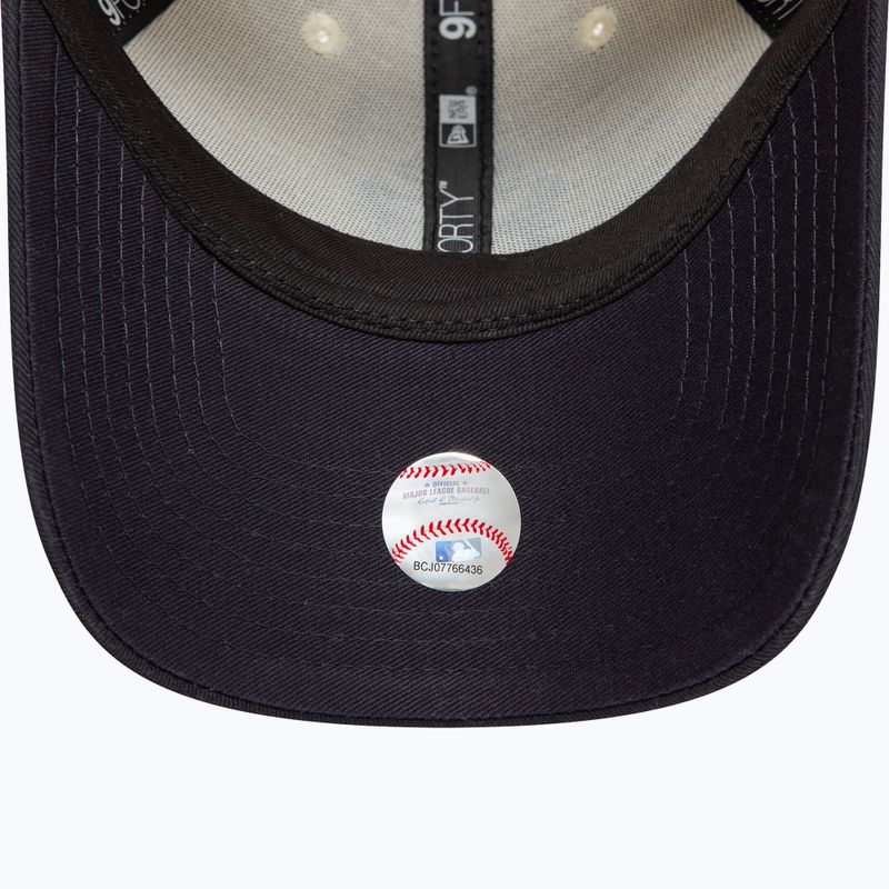 Kšiltovka  New Era Colourblock 9Forty New York Yankees light beige 5