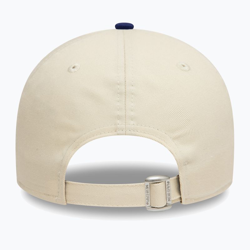 Kšiltovka  New Era Colourblock 9Forty Los Angeles Dodgers light beige 4