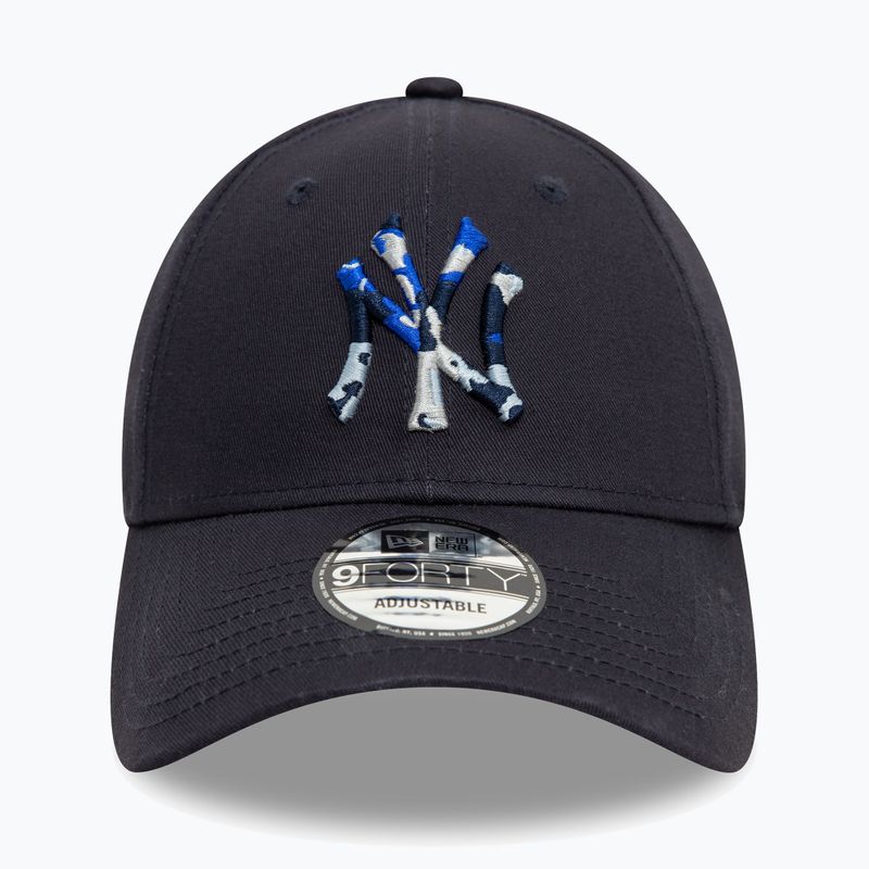 Kšiltovka  New Era Camo Infill 9Forty New York Yankees navy 2