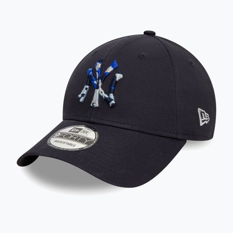Kšiltovka  New Era Camo Infill 9Forty New York Yankees navy 3