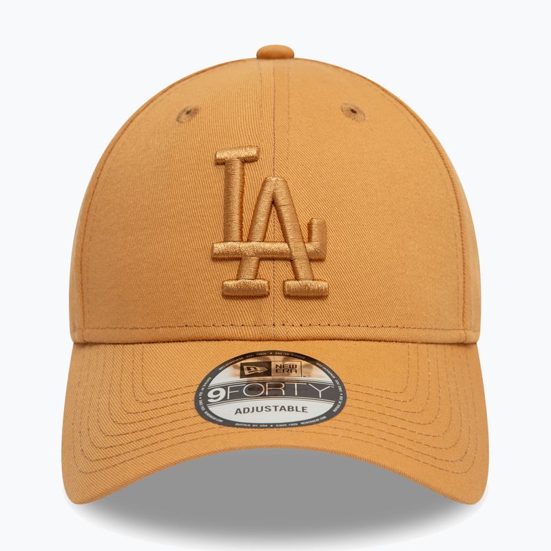Kšiltovka  New Era League Essential 9Forty Los Angeles Dodgers dark beige 2