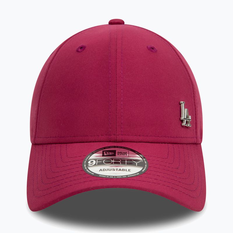 Kšiltovka  New Era Flawless 9Forty Los Angeles Dodgers dark red 2