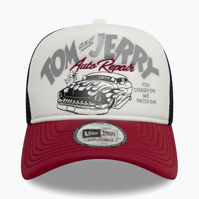 Kšiltovka  New Era Tom And Jerry Trucker dark red 2