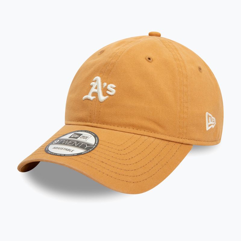 Kšiltovka  New Era Mini Washed 9Twenty Oakland Athletics dark beige 2