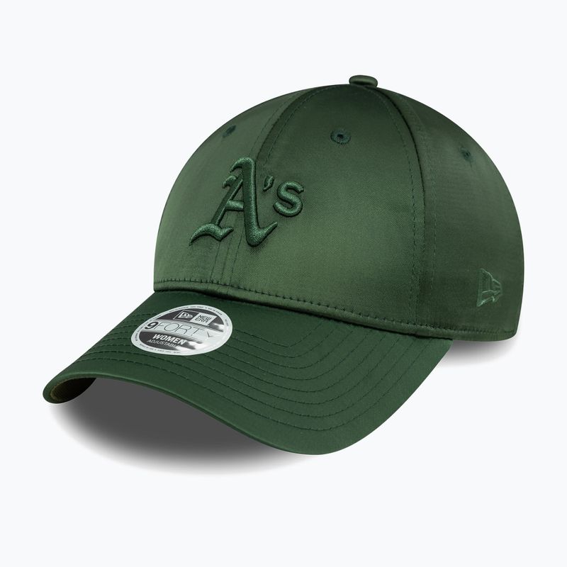 Kšiltovka New Era Satin 9Forty Oakland Atletics dark green 2